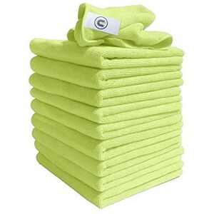 Discounted Cleaning Supplies Professional Large Microfibre Cloths - Yellow - Pack of 10 - Discounted Cleaning Discounted Cleaning Supplies Professional Large Microfibre Cloths - Yellow - Pack of 10 - Discounted Cleaning