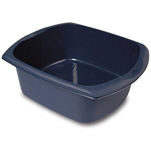 Addis Large Rectangular Washing Up Bowl 9.5 litre Ink Blue, 38 x 32 x 14 cm Addis Large Rectangular Washing Up Bowl 9.5 litre Ink Blue, 38 x 32 x 14 cm