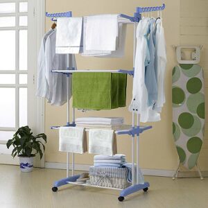 Unbranded XL Foldable Three-Tier Clothes Airer Unbranded XL Foldable Three-Tier Clothes Airer