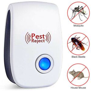 Unbranded (3 Pcs) 1-6PCS Ultrasonic Pest Repeller Plug In Pest Rodent Mouse/Mice/Rat/Spide Unbranded (3 Pcs) 1-6PCS Ultrasonic Pest Repeller Plug In Pest Rodent Mouse/Mice/Rat/Spide