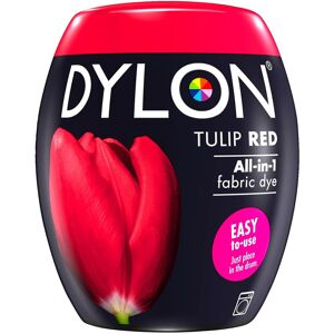 (Tulip Red) DYLON Washing Machine Fabric Dye Pod for Clothes, 350g (Tulip Red) DYLON Washing Machine Fabric Dye Pod for Clothes, 350g