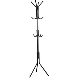 Unbranded (Black) 12 Hook Coat Stand Floor Standing Rack Clothe Hang Unbranded (Black) 12 Hook Coat Stand Floor Standing Rack Clothe Hang