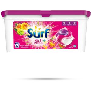 Surf - 3in1 Tropical Lily 679g - 32 washes - Detergent capsules Surf - 3in1 Tropical Lily 679g - 32 washes - Detergent capsules
