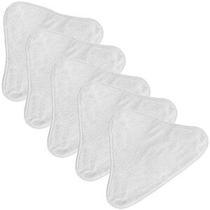 SPARES2GO Microfibre Washable Cleaning Pads for Abode ASM2001 Steam Cleaner Mop (Pack of 5 SPARES2GO Microfibre Washable Cleaning Pads for Abode ASM2001 Steam Cleaner Mop (Pack of 5