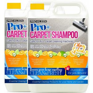 Pro-Kleen (10L, Citrus Splash) ProKleen Pro+ Carpet Shampoo Pet Odour Remover Pro-Kleen (10L, Citrus Splash) ProKleen Pro+ Carpet Shampoo Pet Odour Remover