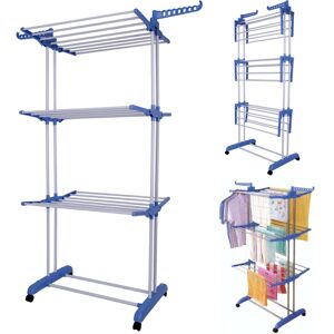 Unbranded 3 Tier Indoor Outdoor Clothes Airer Laundry Drye Foldable Extra Large Unbranded 3 Tier Indoor Outdoor Clothes Airer Laundry Drye Foldable Extra Large