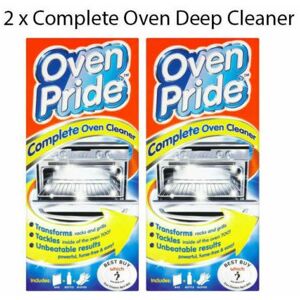 2 x Oven Pride - Complete Oven Deep Cleaner 500ml (UK No.1*) 2 x Oven Pride - Complete Oven Deep Cleaner 500ml (UK No.1*)