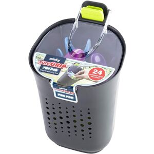 Minky VT86890F01 Pod Plus 24 Sure Grip Pegs, Grey, One Size Minky VT86890F01 Pod Plus 24 Sure Grip Pegs, Grey, One Size