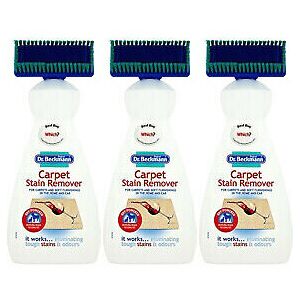 3 x Dr Beckmann Carpet Stain Remover Upholstery Cleaner 3 x Dr Beckmann Carpet Stain Remover Upholstery Cleaner
