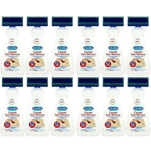 12 x Dr Beckmann Carpet Stain Remover Upholstery Cleaner with Cleaning Brush 650 12 x Dr Beckmann Carpet Stain Remover Upholstery Cleaner with Cleaning Brush 650