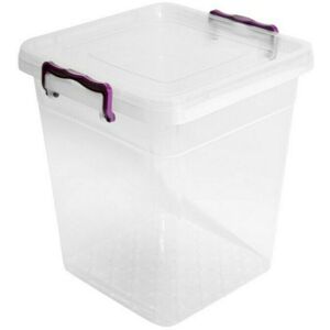 Unbranded (10L Deep) Plastic Storage Box Boxes Lid Handles Food Container Home Kitchen Off Unbranded (10L Deep) Plastic Storage Box Boxes Lid Handles Food Container Home Kitchen Off