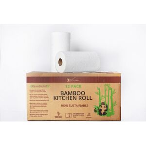 12pk Vinsani Bamboo Kitchen Towels Eco-Friendly Kitchen Paper 12pk Vinsani Bamboo Kitchen Towels Eco-Friendly Kitchen Paper