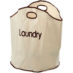 Premier Housewares Beige Polyester Laundry Bag Premier Housewares Beige Polyester Laundry Bag