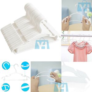 Yorkshire Homeware Ltd 36 Pcs Pack White Plastic Nursery Hangers Nonslip Baby Kids Children Cloth Coat Yorkshire Homeware Ltd 36 Pcs Pack White Plastic Nursery Hangers Nonslip Baby Kids Children Cloth Coat