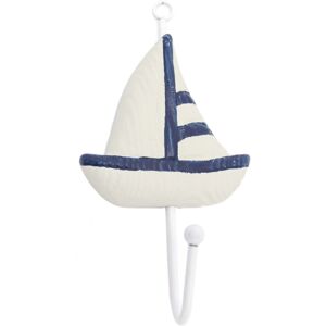 Carousel Home Decorative Nautical Wooden Hanging Sailing Yacht Wall Hook - Single Hooks Carousel Home Decorative Nautical Wooden Hanging Sailing Yacht Wall Hook - Single Hooks