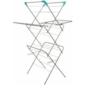 Daniel James Clothes Airer Dryer 3 Tier Towel Metal Laundry Folding Horse Rack Indoor Outdoor Daniel James Clothes Airer Dryer 3 Tier Towel Metal Laundry Folding Horse Rack Indoor Outdoor