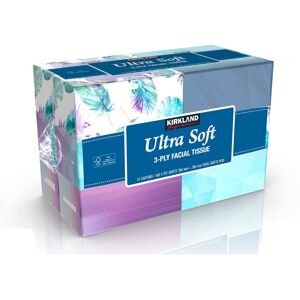 Kirkland Signature Premium 3-Ply Facial Tissues - Ultra-Soft, Strong & Absorbent Kirkland Signature Premium 3-Ply Facial Tissues - Ultra-Soft, Strong & Absorbent