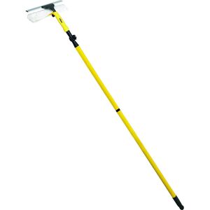 Caprican Extendable House Glass Window Cleaner Squidgy Tool Steel, Yellow 3.5M Caprican Extendable House Glass Window Cleaner Squidgy Tool Steel, Yellow 3.5M