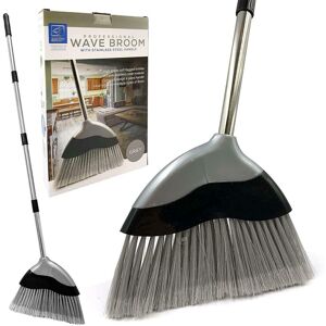 TDBS THE DUSTPAN AND BRUSH STORE Soft Indoor Broom Long Handled Sweeping Wave Brush Bristle Kitchen TDBS THE DUSTPAN AND BRUSH STORE Soft Indoor Broom Long Handled Sweeping Wave Brush Bristle Kitchen