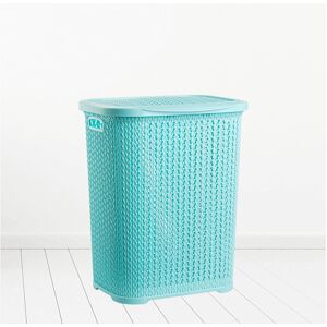 (Blue) Plastic Laundry Basket Clothes Washing Bin Storage Hamper Small Large Org (Blue) Plastic Laundry Basket Clothes Washing Bin Storage Hamper Small Large Org