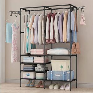 Unbranded Heavy Duty Clothes Rail Rack Hanging Garment Display Stand Shoe Storage Shelf UK Unbranded Heavy Duty Clothes Rail Rack Hanging Garment Display Stand Shoe Storage Shelf UK