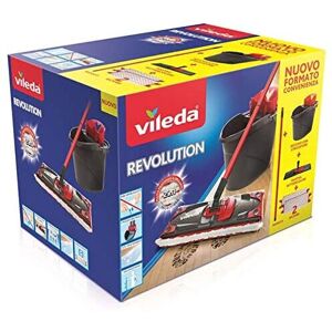 Vileda 158575 Box System Mop, Game with STRIZZATORE, Cube, plate rectangular and Vileda 158575 Box System Mop, Game with STRIZZATORE, Cube, plate rectangular and