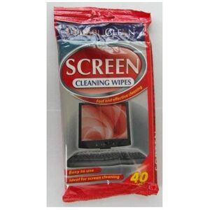 Brand:-Compuclean Screen Antibacterial Large Cleaning Wipes - Compuclean - Pack of 40 Wipes Brand:-Compuclean Screen Antibacterial Large Cleaning Wipes - Compuclean - Pack of 40 Wipes