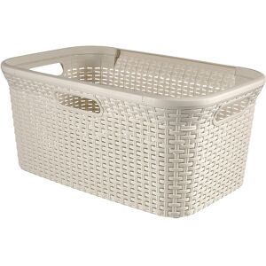 Curver Laundry Basket Style 45L Vintage White Clothes Hamper Laundry Hamper Curver Laundry Basket Style 45L Vintage White Clothes Hamper Laundry Hamper