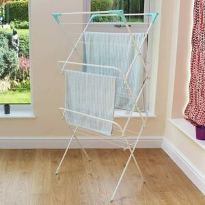 Denny International 3 Tier Folding Winged Clothes Airer Indoor Outdoor Laundry Washing Drying Rack Denny International 3 Tier Folding Winged Clothes Airer Indoor Outdoor Laundry Washing Drying Rack