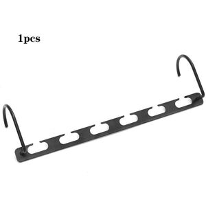 Unbranded (Black, 1Pcs) Metal Magic Clothes Closet Hangers Coat Clothing Organiser Space S Unbranded (Black, 1Pcs) Metal Magic Clothes Closet Hangers Coat Clothing Organiser Space S