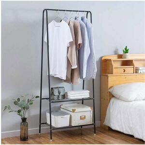Unbranded (Black) Large Clothes Rail Rack Garment Dress Hanging Display Stand Shoe Storage Unbranded (Black) Large Clothes Rail Rack Garment Dress Hanging Display Stand Shoe Storage