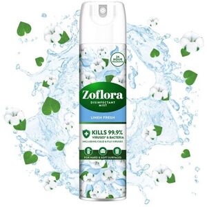 Zoflora Linen Fresh 300ml Air Freshener Disinfectant Aerosol Zoflora Linen Fresh 300ml Air Freshener Disinfectant Aerosol