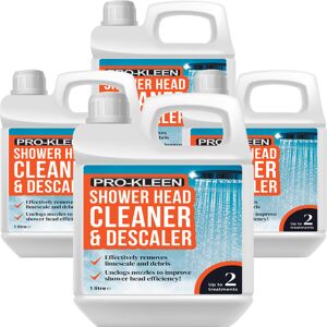 (4 x 1L) Pro-Kleen Shower Head Cleaner & Descaler (4 x 1L) Pro-Kleen Shower Head Cleaner & Descaler