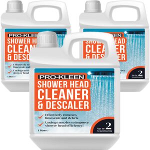 (3 x 1L) Pro-Kleen Shower Head Cleaner & Descaler (3 x 1L) Pro-Kleen Shower Head Cleaner & Descaler