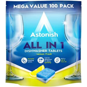Astonish All In 1 Dishwasher Tablets - Household cleaner Removes grease grime Astonish All In 1 Dishwasher Tablets - Household cleaner Removes grease grime