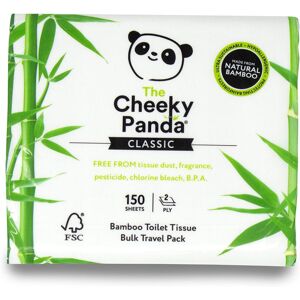 The Cheeky Panda – Bamboo Travel Toilet Tissue Paper Pack of 150 Sheets (2-Ply The Cheeky Panda – Bamboo Travel Toilet Tissue Paper Pack of 150 Sheets (2-Ply