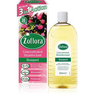 Zoflora Bouquet 6pc x 500ml, Concentrated Antibacterial Disinfectant, All Purpos Zoflora Bouquet 6pc x 500ml, Concentrated Antibacterial Disinfectant, All Purpos