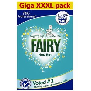 NEW XXXL Fairy Non-Bio Washing Laundry Powder 140 Wash for Sensitive Skin NEW XXXL Fairy Non-Bio Washing Laundry Powder 140 Wash for Sensitive Skin