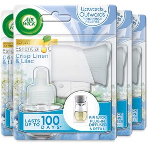 Air Wick AirWick Essential Oils Air Freshener, Electrical Plug in Kit Gadget and Refill, Air Wick AirWick Essential Oils Air Freshener, Electrical Plug in Kit Gadget and Refill,