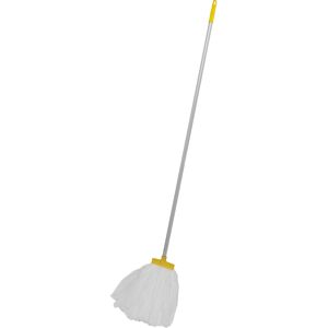 Loops Aluminium Mop with Disposable Head - Threaded Mop Handle - Effortless Cleaning Loops Aluminium Mop with Disposable Head - Threaded Mop Handle - Effortless Cleaning
