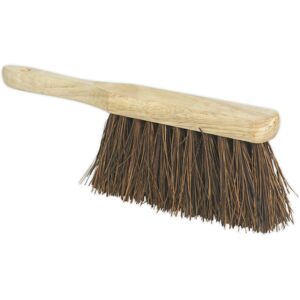 Loops 11 Inch Hard Bristled Hand Brush - Ergonomic Hardwood Handle - Hanging Hole Loops 11 Inch Hard Bristled Hand Brush - Ergonomic Hardwood Handle - Hanging Hole