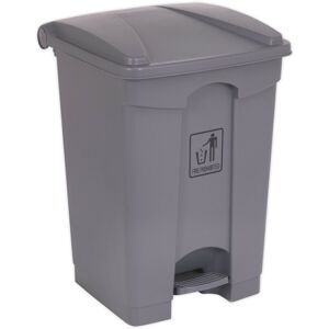 Loops 45 Litre Square Plastic Pedal Bin - Hands-Free Operation - Large Waste Bin Loops 45 Litre Square Plastic Pedal Bin - Hands-Free Operation - Large Waste Bin