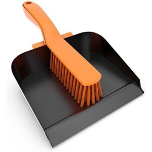 The Dustpan & Brush Store NEW HEAVY DUTY METAL DUSTPAN AND BRUSH STEEL DUST PAN AND STIFF PVC BRUSH The Dustpan & Brush Store NEW HEAVY DUTY METAL DUSTPAN AND BRUSH STEEL DUST PAN AND STIFF PVC BRUSH