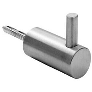 Loops Coat Hook with Concealed Fixing 35mm Projection Satin Stainless Steel Loops Coat Hook with Concealed Fixing 35mm Projection Satin Stainless Steel