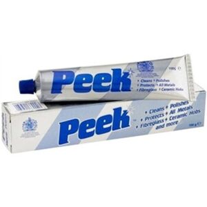 Peek Metal Polish 100g - Pro-Grade Shine & Protection for All Metals, Easy Rub-O Peek Metal Polish 100g - Pro-Grade Shine & Protection for All Metals, Easy Rub-O