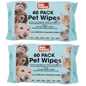 Pet Touch Multi Pack of Pet Grooming Wipes Count Deodorizing & Hypoallergenic Cleaning Wip Pet Touch Multi Pack of Pet Grooming Wipes Count Deodorizing & Hypoallergenic Cleaning Wip