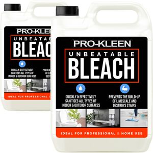 Pro-Kleen (10L) ProKleen Bleach Professional & Household Use Pro-Kleen (10L) ProKleen Bleach Professional & Household Use