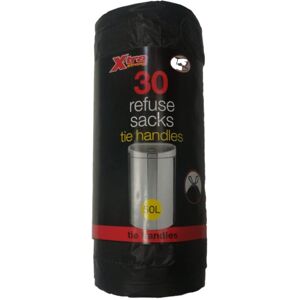 TidyZ Tie Handle Refuse Sacks 50L Waste Disposal Bin - 30 Bags X 6 TidyZ Tie Handle Refuse Sacks 50L Waste Disposal Bin - 30 Bags X 6