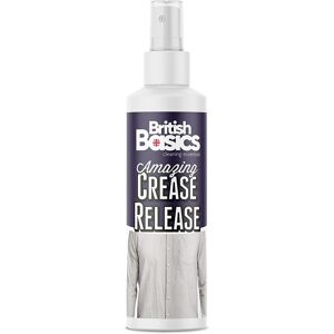 BritishBasics Crease Release Spray Wrinkle Remover, Odour Eliminator & Fabric BritishBasics Crease Release Spray Wrinkle Remover, Odour Eliminator & Fabric