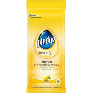 Pledge - Beautifying Lemon Scent - Multi-Surface - Wipes Pledge - Beautifying Lemon Scent - Multi-Surface - Wipes